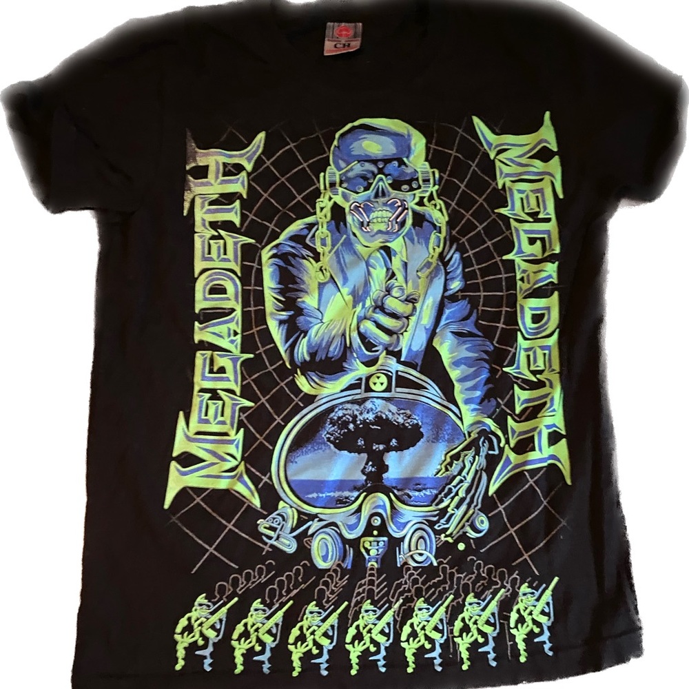 Vintage Megadeth Shirt Y2K StreetWear
